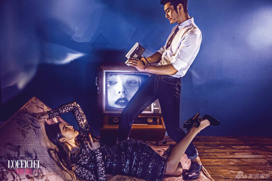 Huang Xiaoming & Fan Bingbing @ L'Officiel China no.331 June 2014