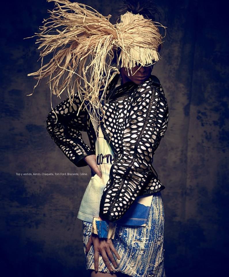 Coco Rocha @ Harper's Bazaar en Espa&ntilde;ol June 2014