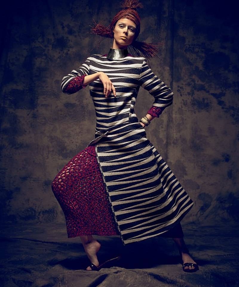 Coco Rocha @ Harper's Bazaar en Espa&ntilde;ol June 2014