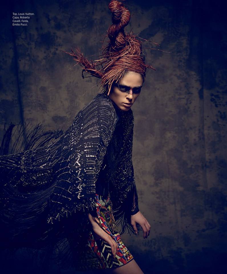 Coco Rocha @ Harper's Bazaar en Espa&ntilde;ol June 2014