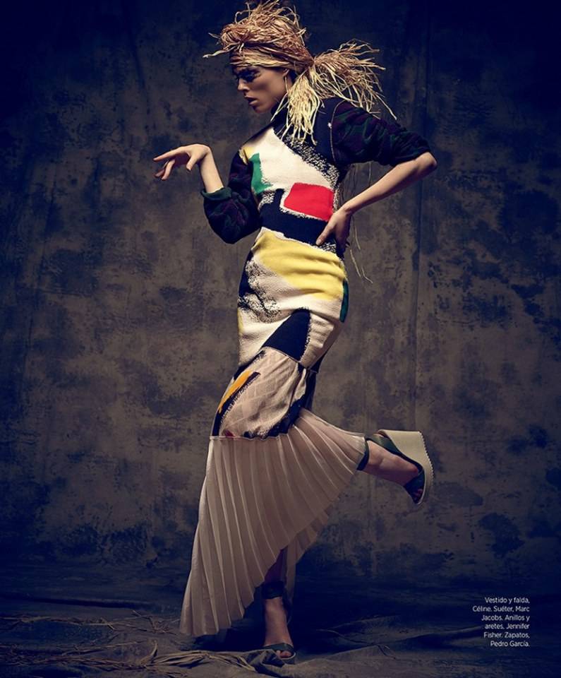 Coco Rocha @ Harper's Bazaar en Espa&ntilde;ol June 2014