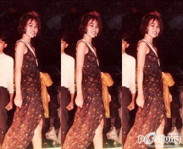 In evening gown..❤ #She always charming