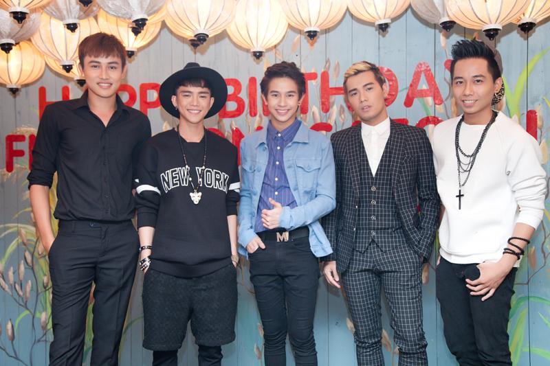 Fluke Pongsatorn Birthday Party in Vietnam with Ruby Yến Trang, Koolcheng Trịnh T&uacute; Trung