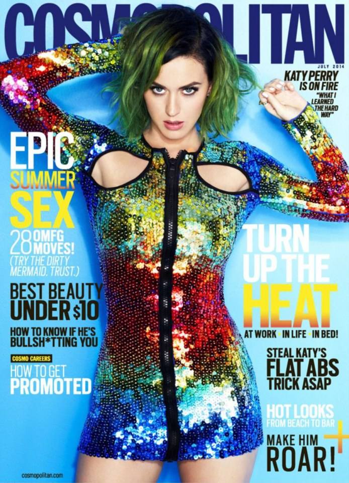 Katy Perry @ Cosmopolitan USA July 2014