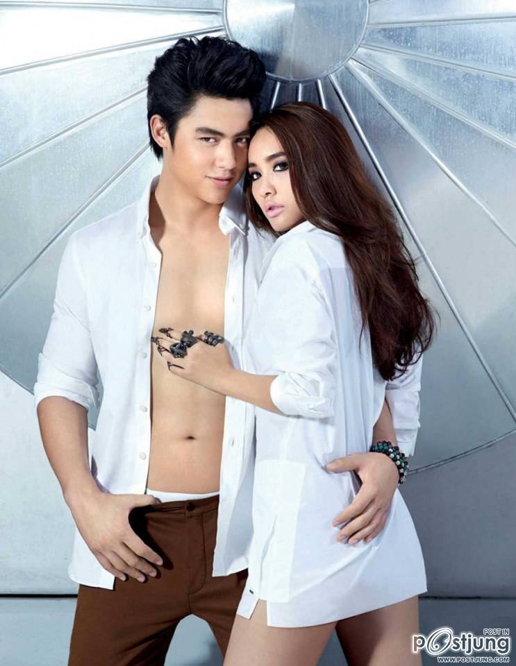 หมาก ปริญ & มิน พีชญา @ เปรียว vol.33 no.717 May 2014