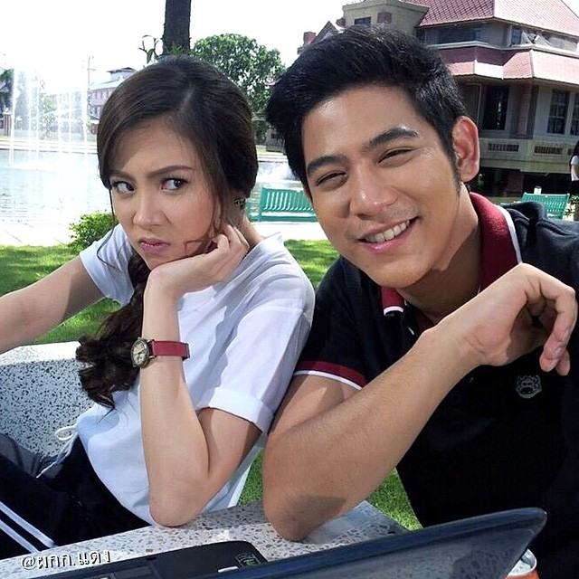 อัพเดท รูปภาพจากกองละคร คุณผีที่รัก พอร์ช-ใบเฟิร์น ช่อง7