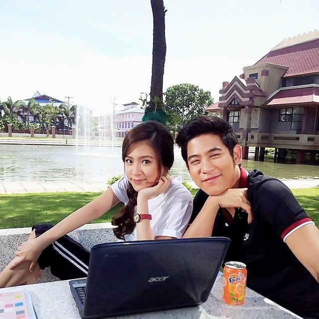 อัพเดท รูปภาพจากกองละคร คุณผีที่รัก พอร์ช-ใบเฟิร์น ช่อง7