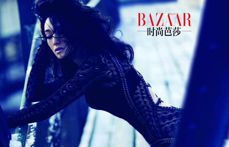 Gong Li @ Harper&rsquo;s Bazaar China June 2014