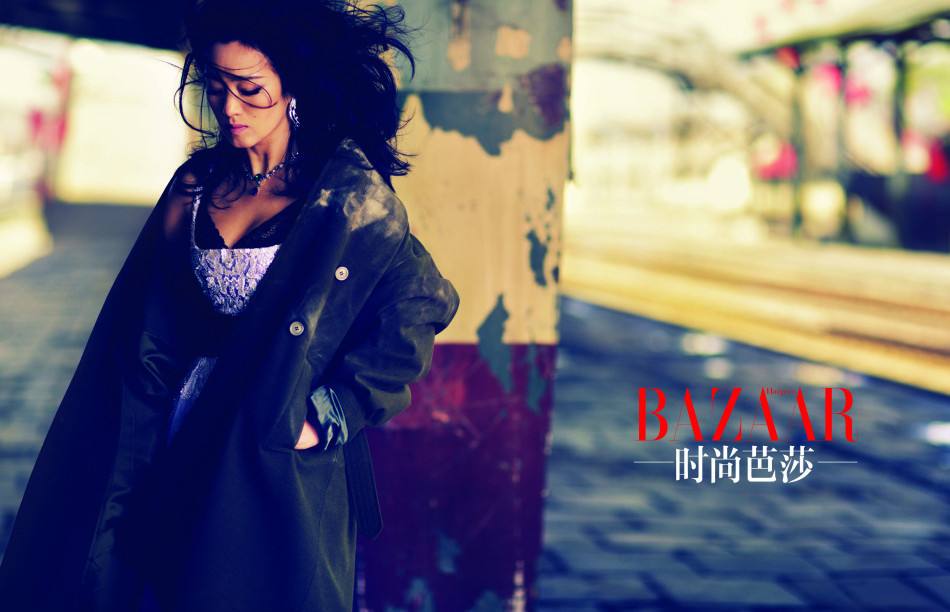 Gong Li @ Harper&rsquo;s Bazaar China June 2014
