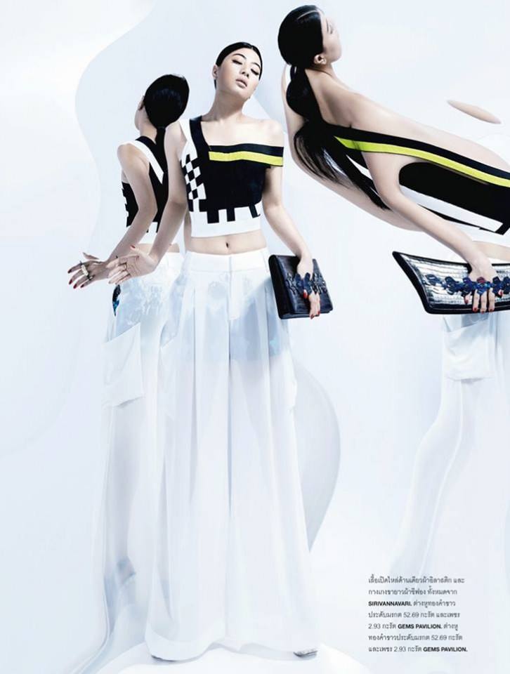 พระเจ้าหลานเธอ พระองค์เจ้าสิริวัณณวรีนารีรัตน์ @ Numéro vol.2 no.19 June 2014
