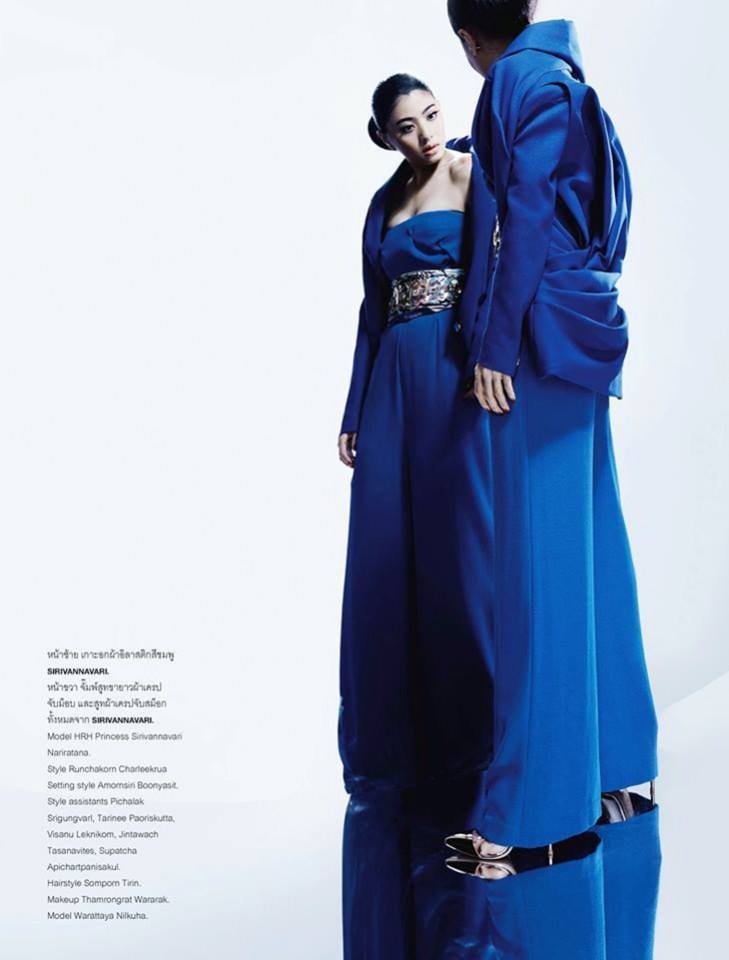 พระเจ้าหลานเธอ พระองค์เจ้าสิริวัณณวรีนารีรัตน์ @ Numéro vol.2 no.19 June 2014