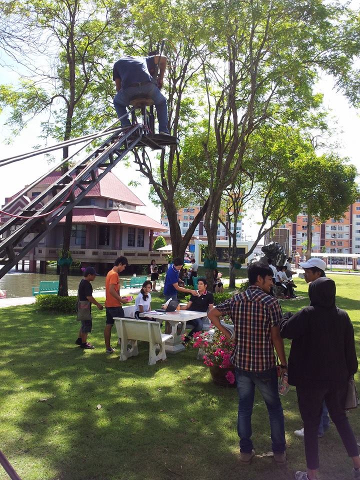 ภาพเบื้องหลังกองละคร "คุณผีที่รัก"