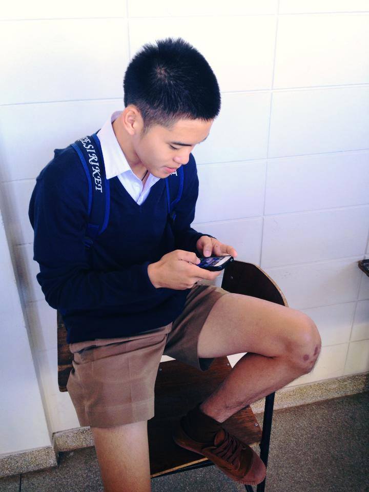 หนุ่มหล่อ มัธยม ^^&rdquo;