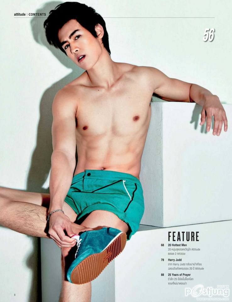 ป๊อป พิชฌพัฒน์ @ ATTITUDE vol.4 no.40 June 2014