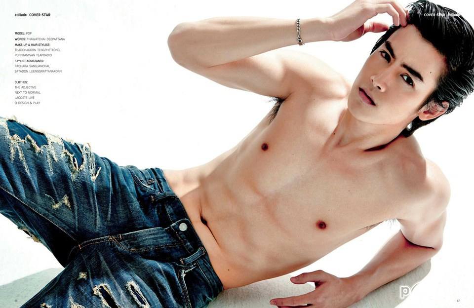ป๊อป พิชฌพัฒน์ @ ATTITUDE vol.4 no.40 June 2014