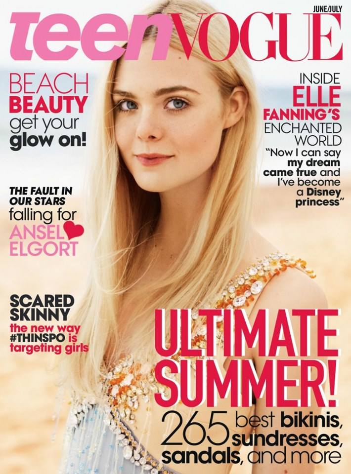 Elle Fanning @ Teen Vogue June/July 2014
