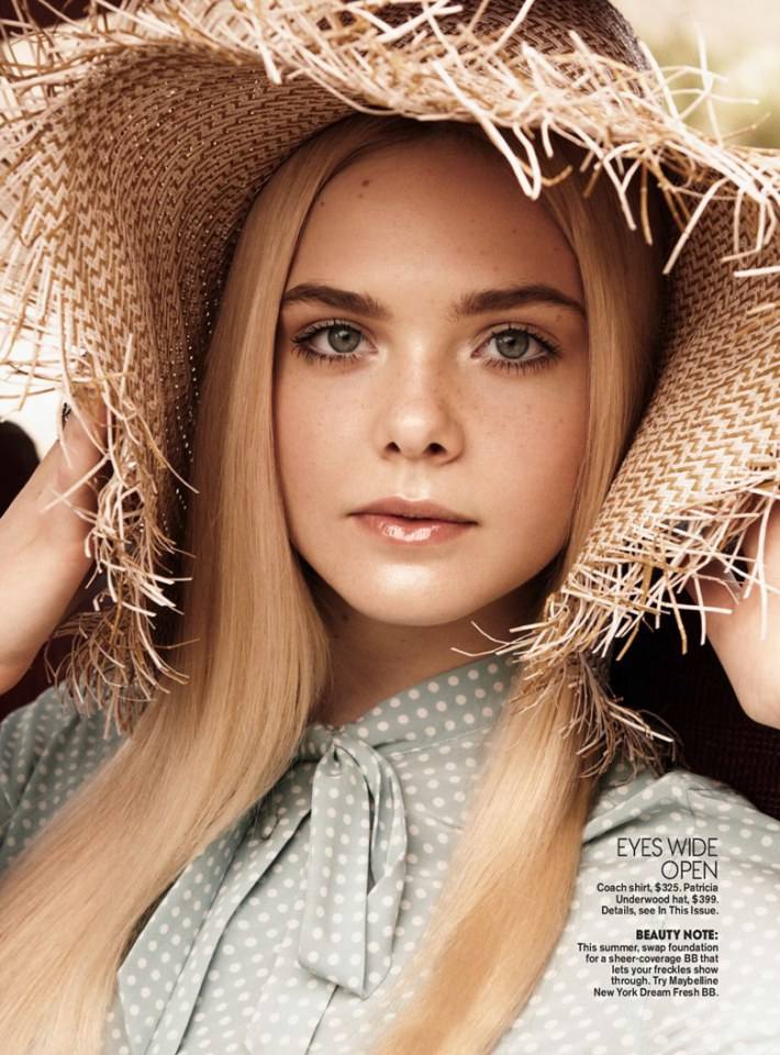 Elle Fanning @ Teen Vogue June/July 2014