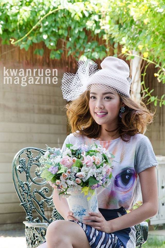 น้ำตาล-พิจักขณา @ เบื้องหลังถ่ายแฟชั่นนิตยสาร ขวัญเรือน