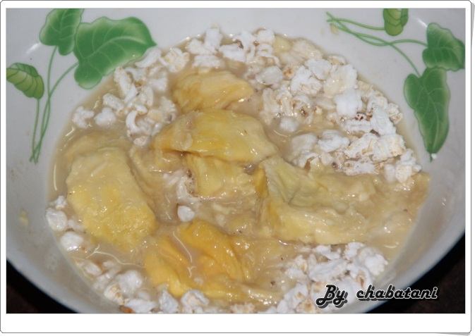 ข้าวตอกน้ำกะทิ
