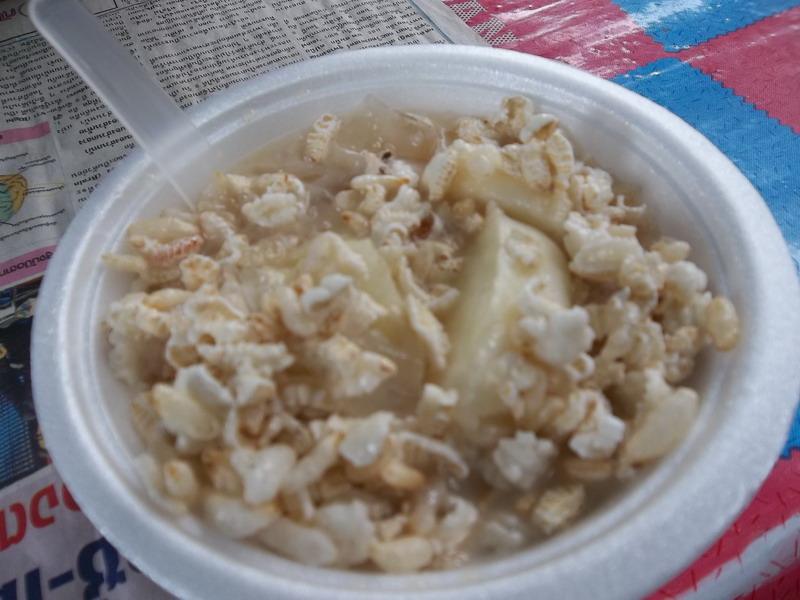 ข้าวตอกน้ำกะทิ