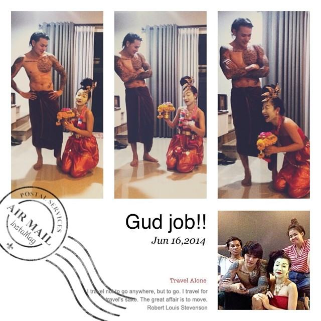 นางเอาจริง "ดีเจต้นหอม" หอบดอกไม้ธูปเทียนขอขมา "แทค ภรัญญู"