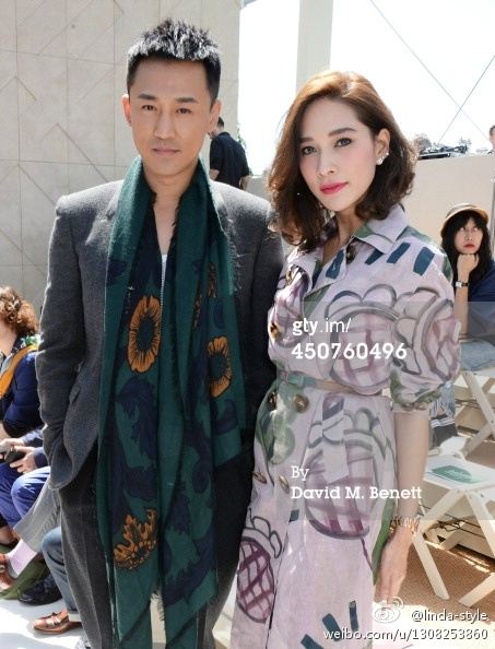 พลอย เฌอมาลย์ สวย เริศ เจิด @ Burberry Prorsum Spring 2015 Menswear Front Row