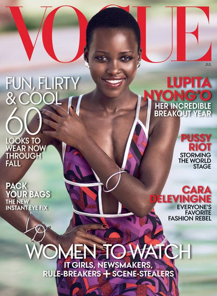 Lupita Nyong'o @ Vogue US July 2014
