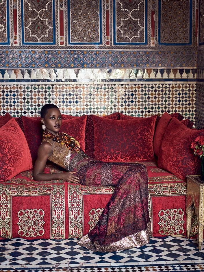 Lupita Nyong'o @ Vogue US July 2014