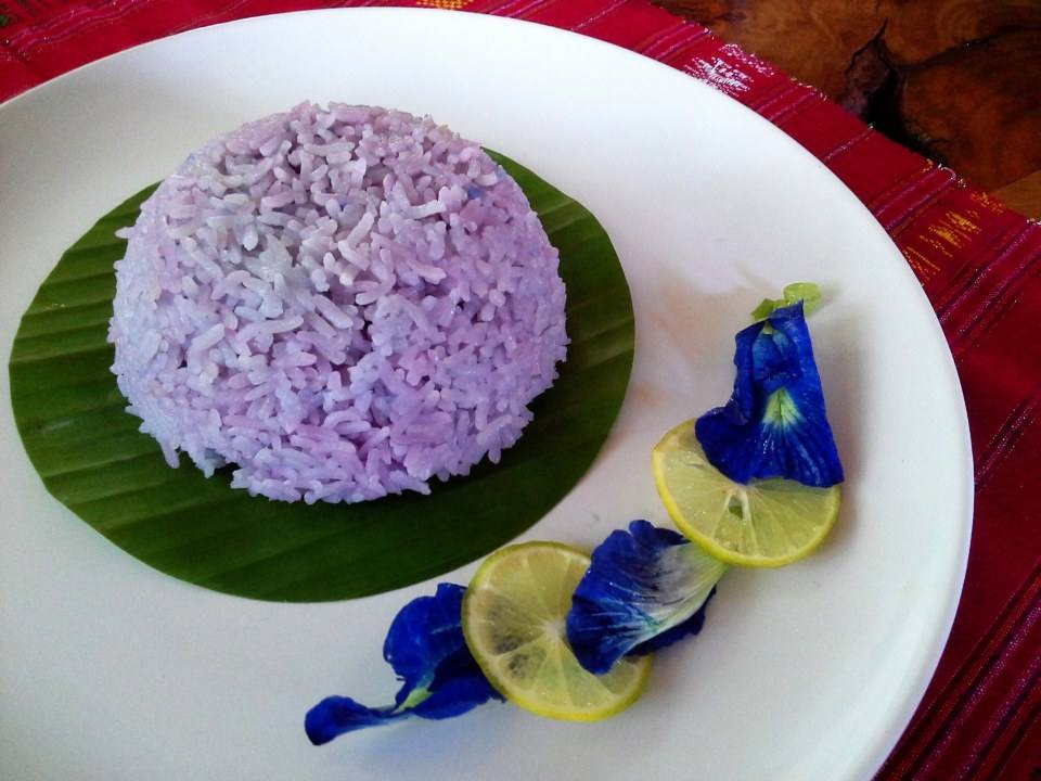ข้าวสวยอัญชัน