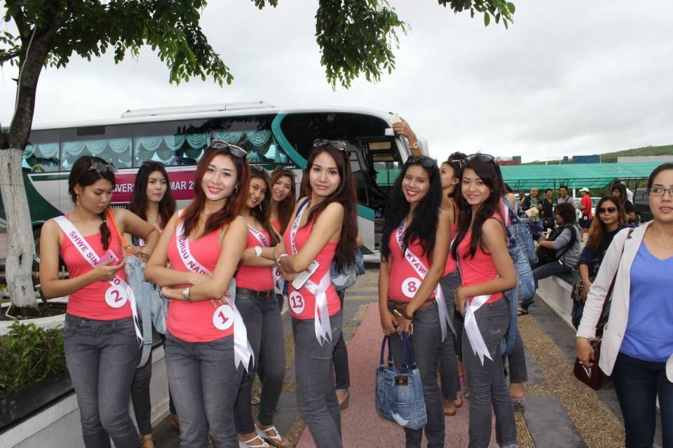 Road to miss univers myanmar 2014