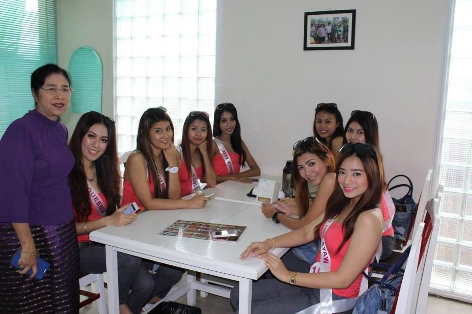 Road to miss univers myanmar 2014