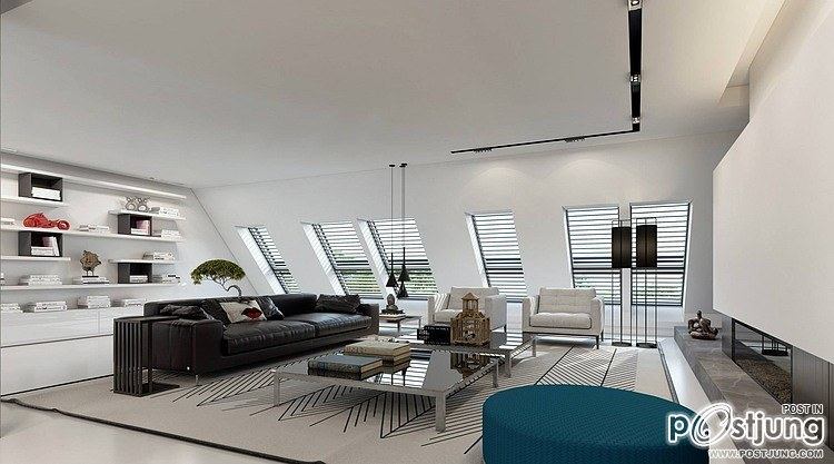 D&uuml;sseldorf Apartment by Ando Studio