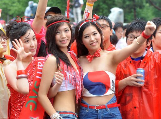 รวมเด็ด สาวเกาหลีเชียร์บอลโลก 2014 ที่บราซิล