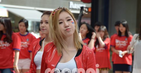 รวมเด็ด สาวเกาหลีเชียร์บอลโลก 2014 ที่บราซิล