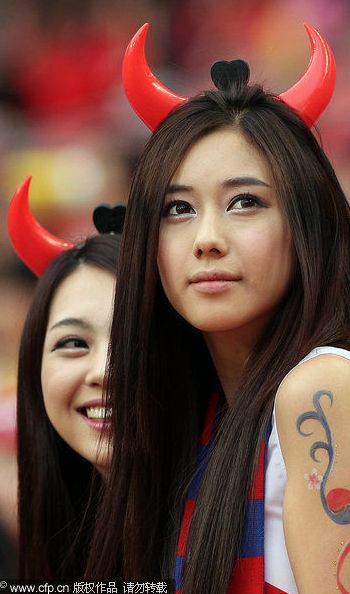 รวมเด็ด สาวเกาหลีเชียร์บอลโลก 2014 ที่บราซิล