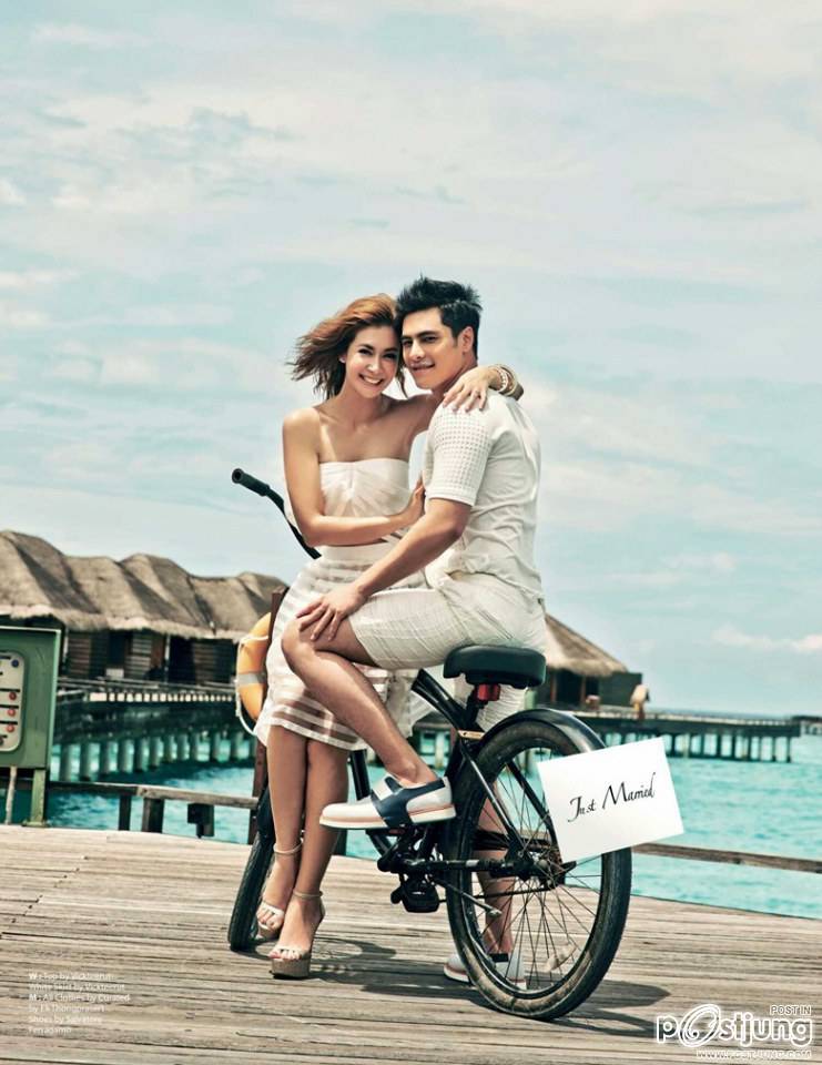 ซี-ศิวัฒน์ & เอมี่ เอมิกา สวีตหวาน @ มัลดีฟส์