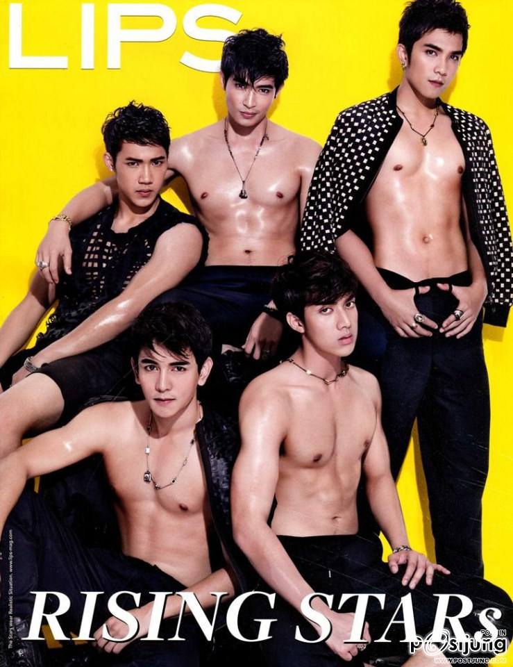 5 หนุ่ม เดอะสตาร์ @ LIPS vol.15 no.23 June 2014