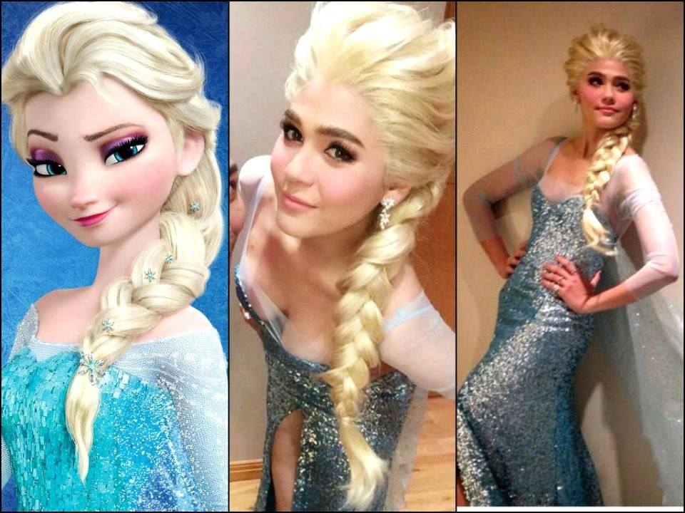 เหมือนเป๊ะ!! ชมพู่ จัดปาร์ตี้ฉลองวันเกิดในลุค" เจ้าหญิงเอลช่า " พร้อม " นายแบบเปลือยกลาย" สุดแช่บ!!!