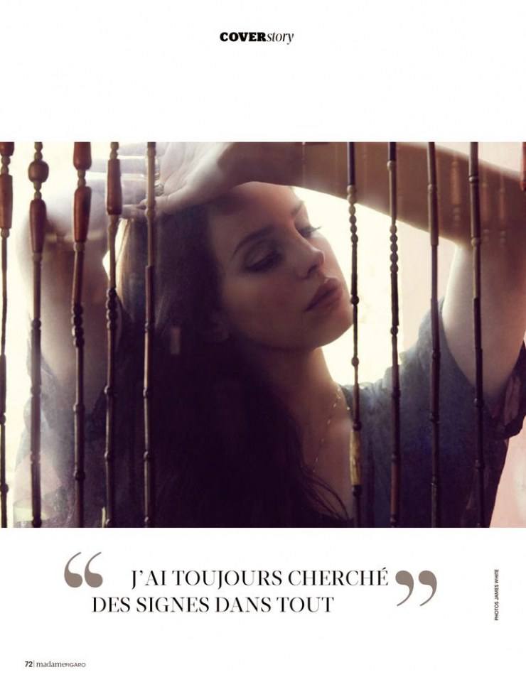 Lana Del Rey @ Madame Figaro June 2014