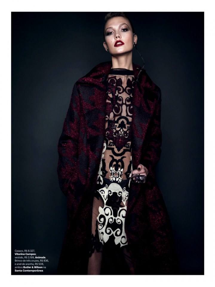 Karlie Kloss @ Vogue Brazil July 2014