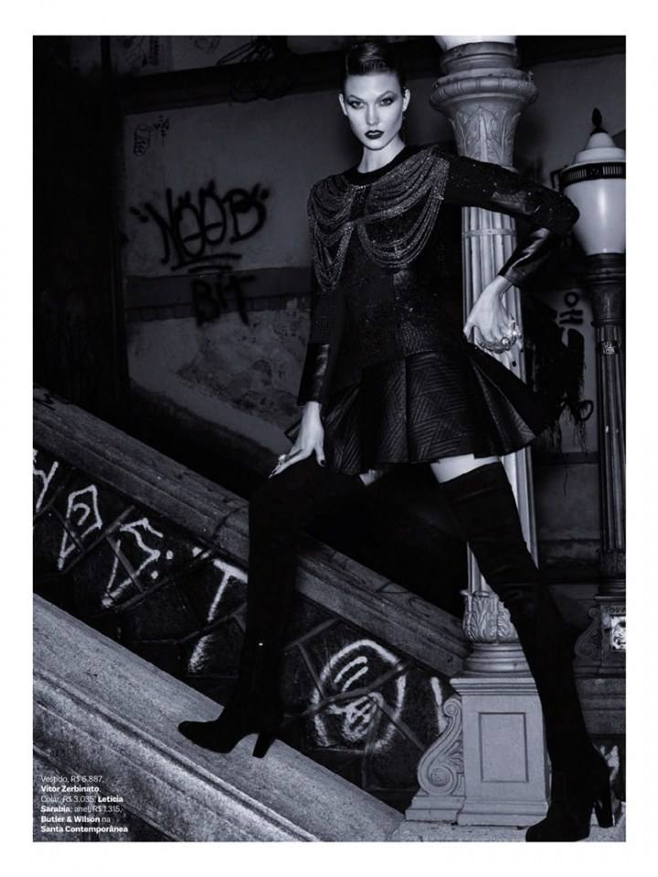 Karlie Kloss @ Vogue Brazil July 2014