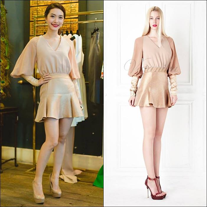 มิว นิษฐา ในชุดเดรส Vatanika จาก Vatanika Spring/Summer 2014