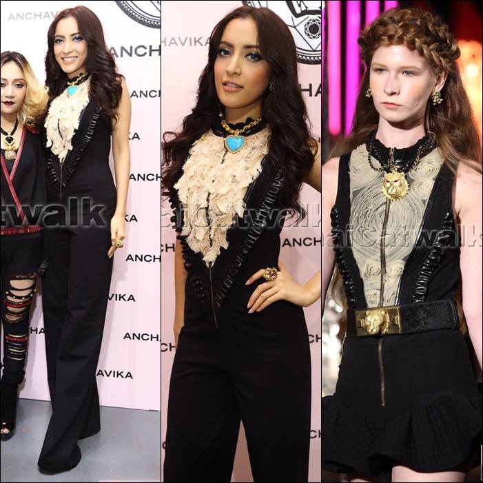 พิ้งกี้ สาวิกา ในจั๊มพ์สูท Anchavika Spring/Summer 2014