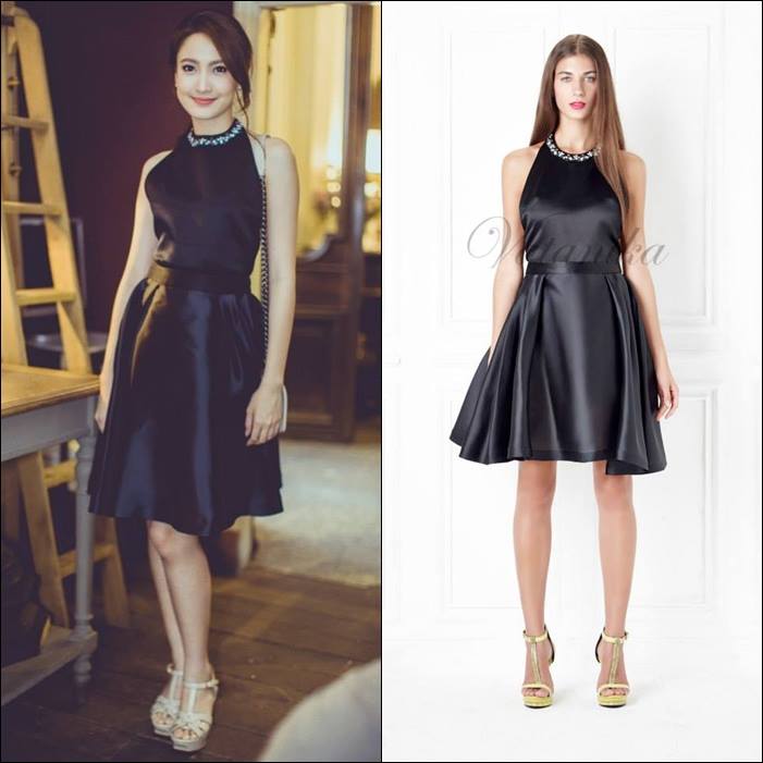 แต้ว ณฐพร ในชุด Vatanika จาก Vatanika Spring/Summer 2014 Press Preview