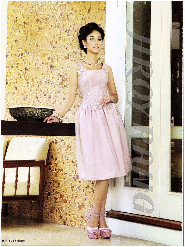 ภาพแฟชั่นสวยหรูแบบไทยๆ กับ นางเอกหน้าไทย"นาว ทิสานาฎ"