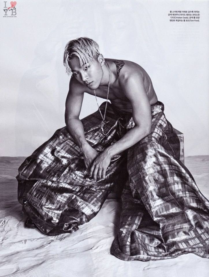 Taeyang (Bigbang) @ Vogue Korea July 2014