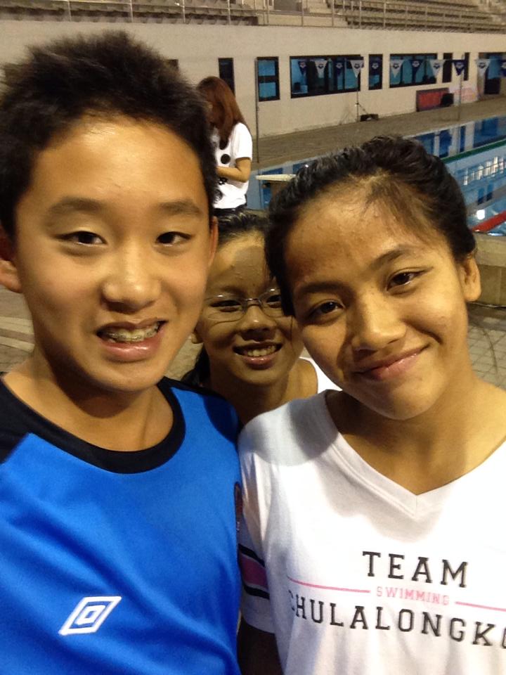 รูปนักว่ายน้ำเยาวชนทีมชาติรุ่นเล็ก