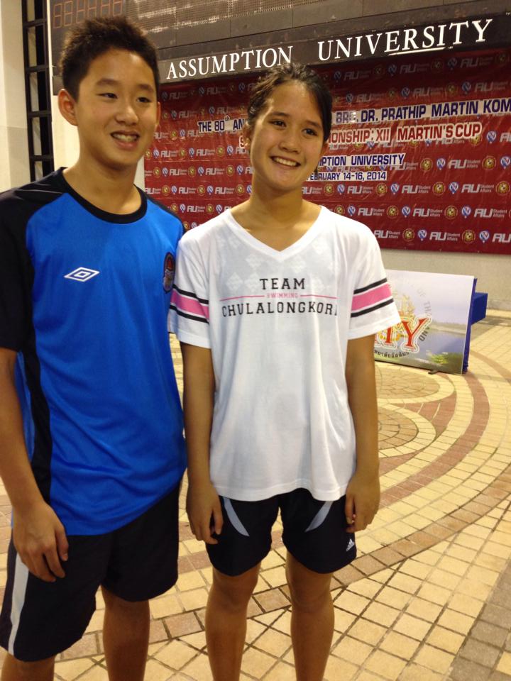 รูปนักว่ายน้ำเยาวชนทีมชาติรุ่นเล็ก