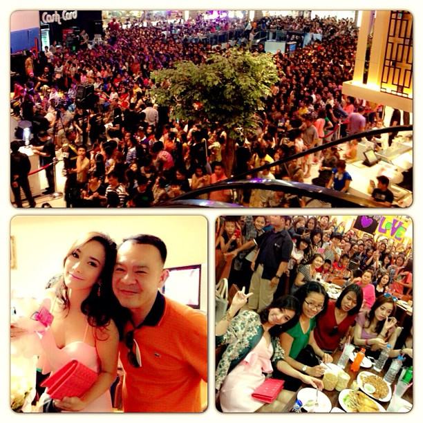 ทำไม? อั้ม พัชราภา ปรากฎตัวที่ไหน ห้างเเตกทุกที!!