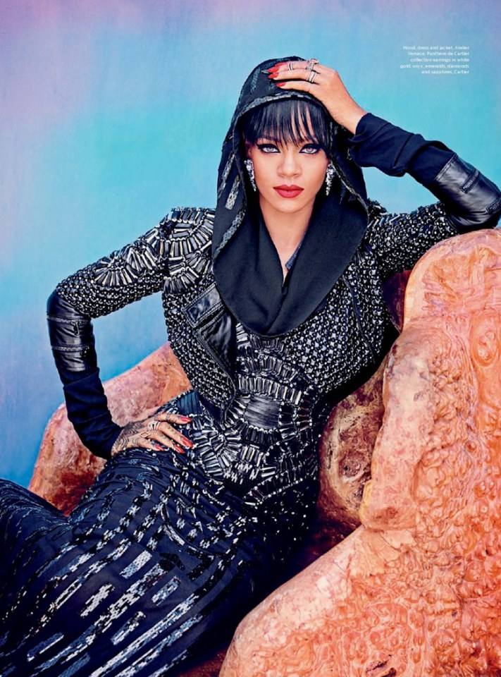 Rihanna @ Harper's Bazaar Arabia July 2014